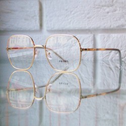 Metalowe złote duże okulary Prada VPR 56W - PR56Wv.jpg