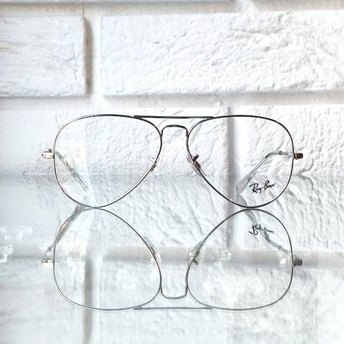 Srebrne pilotki korekcyjne Ray-Ban Aviator Optics RB 6489 2502 5814 140.jpg