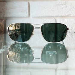 Klasyczne metalowe męskie okulary Ray-Ban RB3528 029-71.jpg