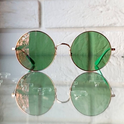 Zielone okrągłe okulary Ray-Ban JaJo metalowe druciane RB 3592 9035-C7.jpg