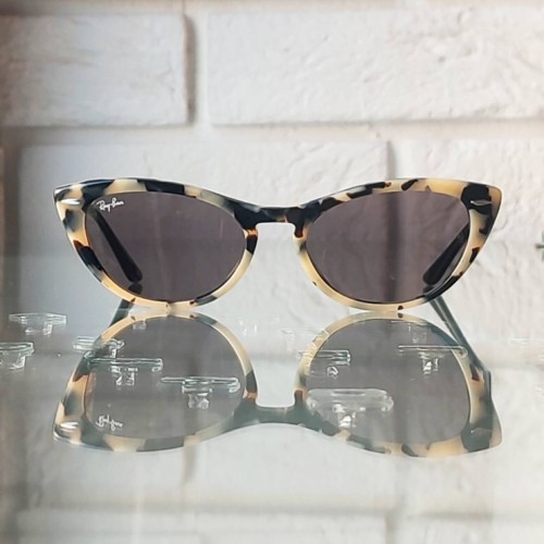 Kocie okulary Ray-Ban Nina w cętki RB4314N 1251-39.jpg