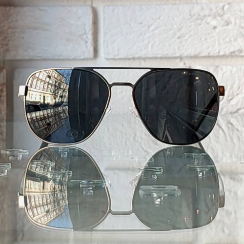 Męskie okulary przeciwsłoneczne Emporio Armani EA 2064 3003-87 matowe metalowe z dużymi szkłami .jpg