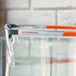 kolorowe oprawki męskie Emporio Armani pomarańczowe logo EA 1041 3112.jpg
