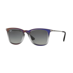 Matowe fioletowe okulary Ray-Ban szare szkła RB 4221 622311.png