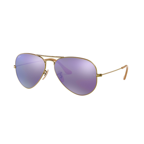 Okulary Ray-Ban Aviator fioletowe lustrzane 0RB3025 55 1671M.png