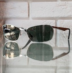 Klasyczne męskie okulary Ray-Ban srerbne RB3534 004.jpg