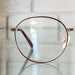 metalowe okulary Dolce Gabbana z bordową obwódką DG1322 1333.jpg