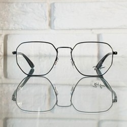 Czarne wielokątne oprawki metalowe unisex Ray-Ban RB 6471 2509.jpg