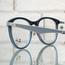 Okrągłe oprawki Ray-Ban z noskami - metalowe zauszniki - RB7116.jpg