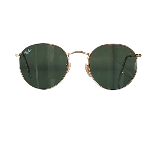Okrągłe druciane okulary przeciwsłoneczne Ray-Ban® Round Metal RB3447 001.png