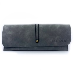 Szylkretowe okulary przeciwsłoneczne z niebieskimi szkłami Allpoets Storni HVBL - etui.jpg