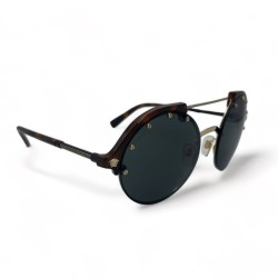 Okrągłe okulary przeciwsłoneczne z nitami Versace VE 4337 260-87.jpg