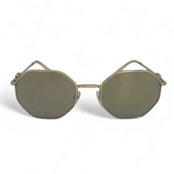Złote wielokątne okulary Valentino z łańcuszkiem VA2040 3003_5A - 2.jpg