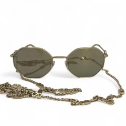 Złote wielokątne okulary Valentino z łańcuszkiem VA2040 3003_5A -5.jpg