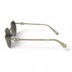 Złote wielokątne okulary Valentino z łańcuszkiem VA2040 3003_5A -8.jpg