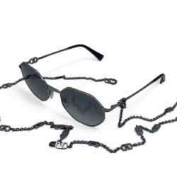 Srebrne wielokątne okulary Valentino z łańcuszkiem VA 2040 3005_11 -3.jpg