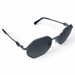 Srebrne wielokątne okulary Valentino z łańcuszkiem VA 2040 3005_11 -4.jpg