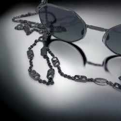 Srebrne wielokątne okulary Valentino z łańcuszkiem VA 2040 3005_11 -7.jpg
