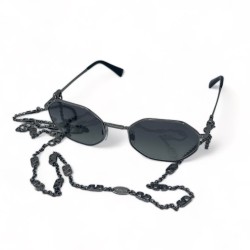 Srebrne wielokątne okulary Valentino z łańcuszkiem VA 2040 3005_11 -8.jpg