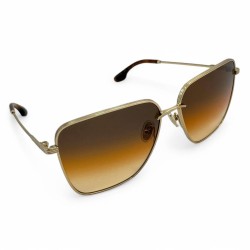 Duże złote okulary przeciwsłoneczne Victoria Beckham VB 218S 708 _3.jpg