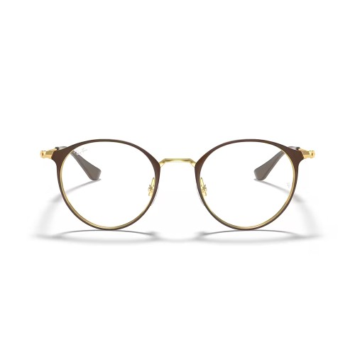 Okrągłe brązowe oprawki Ray-Ban RB 6378 2905.jpeg