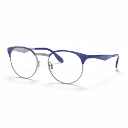 Okrągłe intensywnie niebieskie oprawki Ray-Ban RB 6406 2906 2.png