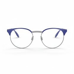 Okrągłe intensywnie niebieskie oprawki Ray-Ban RB 6406 2906.png