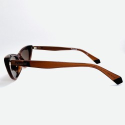 Przezroczyste brązowe kocie okulary z polaryzacją Polaroid PLD 6142S 09QSP -3.jpg