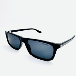 Czarne niskie prostokątne okulary z polaryzacją PLD 6091-3.jpg