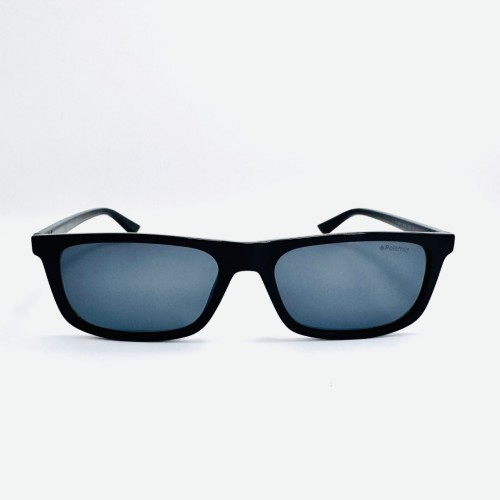 Czarne niskie prostokątne okulary z polaryzacją PLD 6091-5.jpg