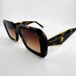 Grube prostokątne okulary Carolina Lemke Renata CL 9554 02 5.jpg