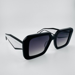 Grube prostokątne okulary Carolina Lemke Renata CL 9554 01 6.jpg