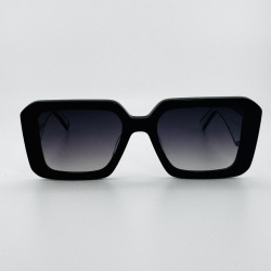 Grube prostokątne okulary Carolina Lemke Renata CL 9554 01.jpg