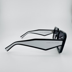 Grube prostokątne okulary Carolina Lemke Renata CL 9554 01 7.jpg