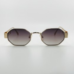 Ośmiokątne okulary przeciwsłoneczne Carolina Lemke Fez CL 3211 03.jpg