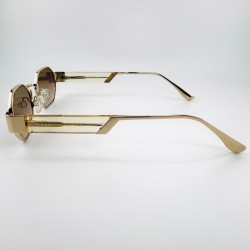 Ośmiokątne okulary przeciwsłoneczne Carolina Lemke Fez CL 3211 03 5.jpg