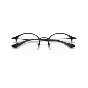 Okrągłe oprawki na żyłkę Ray-Ban RB 3578V 2904 50/22 145  - czarne matowe