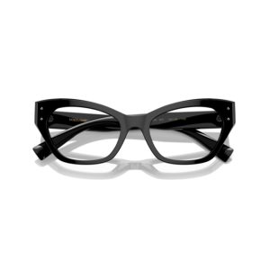 Czarne kocie oprawki Dolce Gabbana DG 3385 501 54/19 145