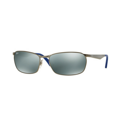 Srebrne metalowe okulary Ray-Ban męskie RB 3534 029-40.jpg