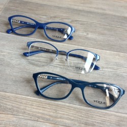 okulary Vogue niebieskie - front