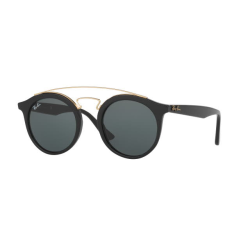 Matowe czarne okrągłe okulary Ray-Ban Gatsby Kraków  0RB 4256 601/71 