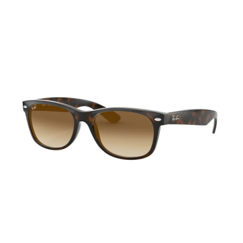 Blyszczace szylkretowe okulary Ray-Ban New Wayfarer 0RB2132 52 71051