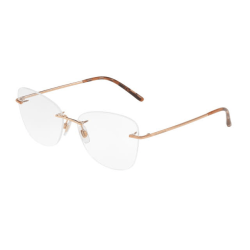 Damskie oprawki bez ramek rozowe zloto Dolce& Gabbana kocie butterfly 0DG1299 56 1298
