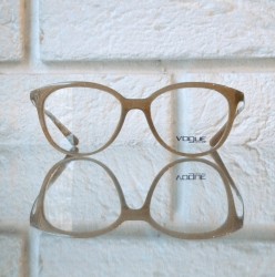 Bezowe jasne okulary korekcyjne cieliste Vogue 0VO5151