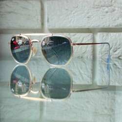 Szesciokatne okulary Ray-Ban Marshal 2 cieniowane niebieskie RB 3648M 9123_3M 