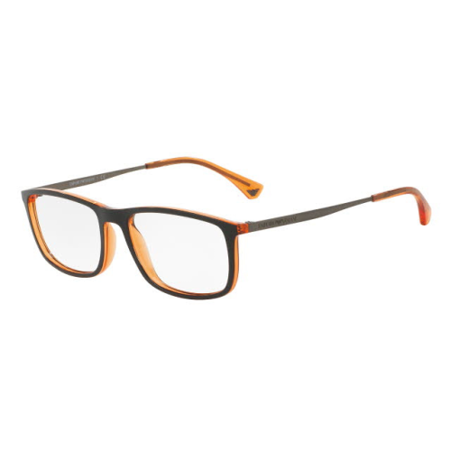 Meskie oprawki pomaranczowe od wewnatrz Emporio Armani 0EA3070 54 5530