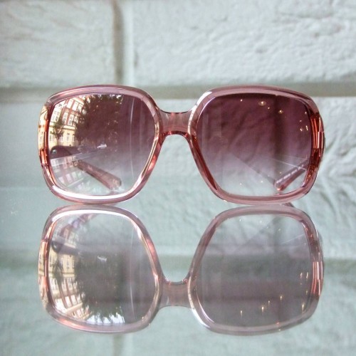 Duze rozowe okulary Ray-Ban unisex RB 4347